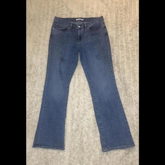 Levi's Classic Boot high-rise jeans Size 12 - Picture 1 of 7